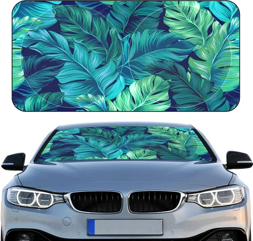 Vista 19 de Parasol plegable para parabrisas de coche, cubreventanas frontales para coche, accesorios para coche, protección contra el calor y los rayos UV