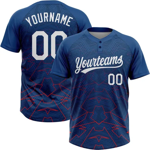 Vista 24 de Camisetas de béisbol personalizadas con dos botones, camisetas de sóftbol personalizadas con logotipo de nombre cosido para hombres, mujeres