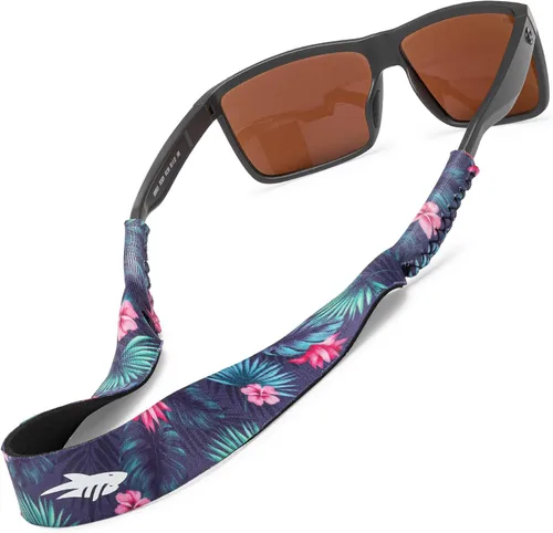 Vista 17 de Pilotfish Sujetador de neopreno para anteojos de sol, correa para lentes - Premium, ligero, tamaño perfecto para hombres y mujeres