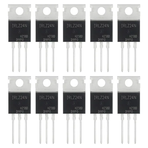 Vista 28 de 2N2222 2N2222A Transistores amplificadores NPN de silicio TO-92 60V 800mA (Paquete de 200 piezas)