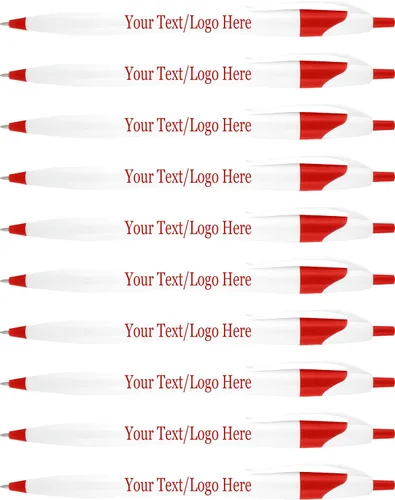 Vista 7 de SyPen Bolígrafos personalizados con tu logotipo o texto personalizado, paquete de 500 unidades a granel para negocios, fiestas y eventos, bolígrafos
