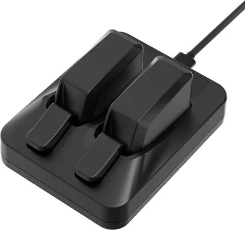 Vista 9 de Cargador de batería de doble puerto para batería SRAM AXS/eTap Red Force Rival GX Eagle, USB C de carga rápida con pantalla digital (solo cargador)
