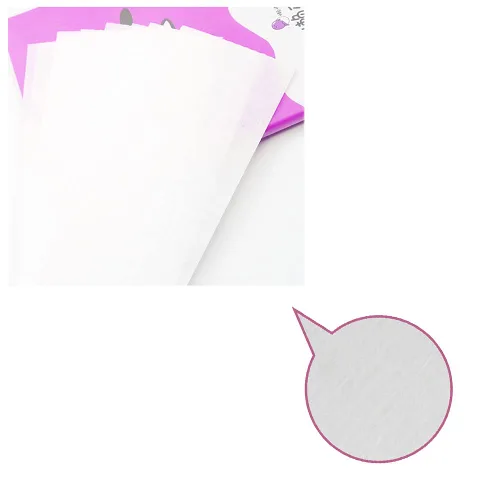 Vista 3 de BlingKingdom - 100 tiras de cera no tejidas, papel encerado para depilación Tiras de cera suaves y agradables al tacto, para brazos, piernas