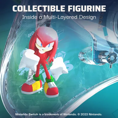 Vista 2 de PDP REALMz Wireless Controller for Nintendo SwitchOLED - Sonic Superstars Knuckles Sky Sanctuary Zone