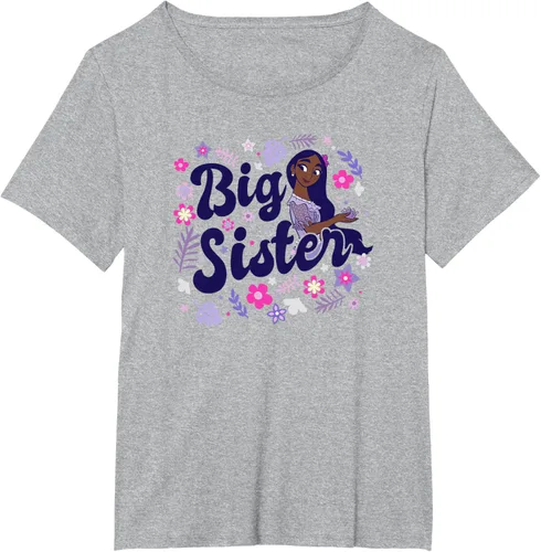 Vista 63 de Disney Encanto Isabela Madrigal Big Sister - Camiseta floral, gris, S Asfalto