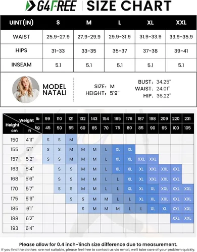 Vista 4 de G4Free Pantalones cortos deportivos para mujer de 5 pulgadas con bolsillos, pantalones cortos de entrenamiento ligeros para tenis, gimnasio