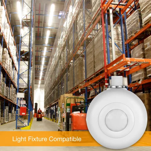 Vista 7 de ENERLITES High Bay - Sensor de movimiento de ocupación de techo de voltaje de línea PIR de 360 grados con atenuación de cosecha de luz diurna