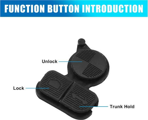 Vista 3 de uxcell 3 Botones de mando a distancia para BMW Series 3 5 7 E38 E39 E36 Z3 Z4 Z8 X3 X5