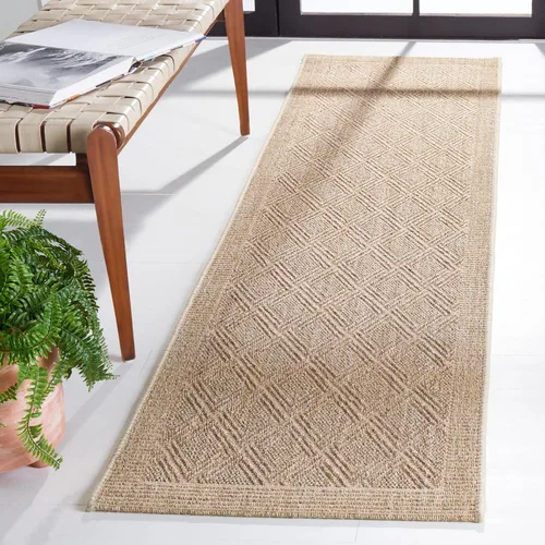 Vista 11 de SAFAVIEH Palm Beach Collection - Alfombra decorativa de 2 x 3 pies, diseño de ceniza, sisal y yute, ideal para zonas de alto tráfico en entrada