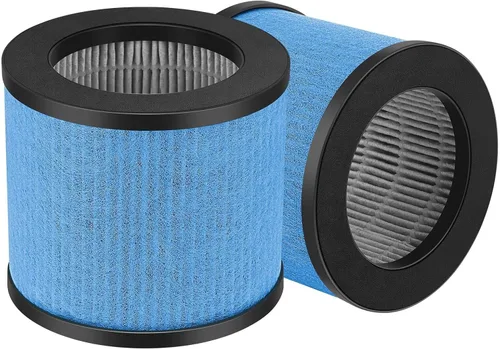 Vista 9 de TPAP002 Filtro de repuesto 3 en 1 actualizado compatible con TOPPIN TPAP002 Purificador de aire Comfy Air C1, parte #TPFF002, paquete de 2