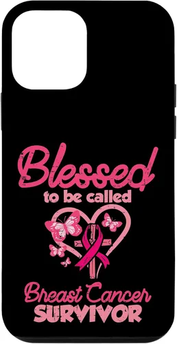 Vista 16 de Blessed Breast Cancer Survivor Awareness Christian Women Case for iPhone 17