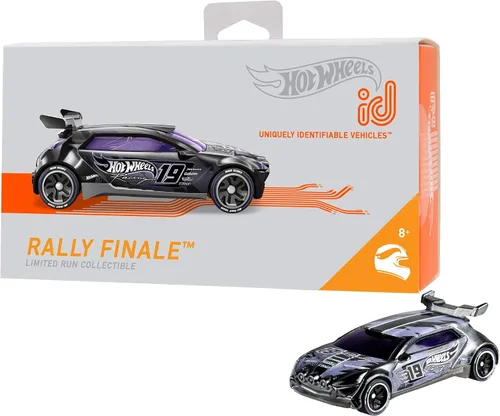Vista 5 de Hot Wheels id - Auto Corvette del año 69 para carreras, id Rally Finale, Multicolor