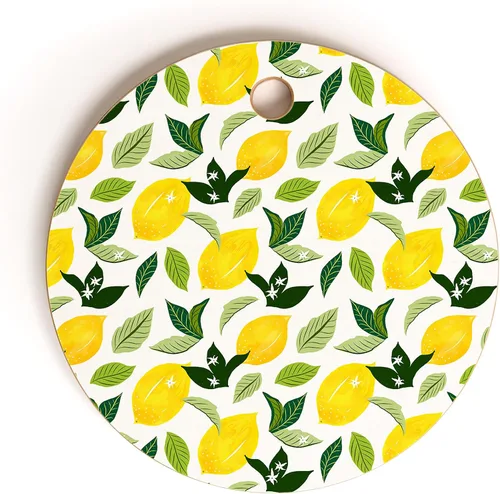 Vista 21 de Society6 Tabla de cortar de bambú 83 naranjas botánicas Boho Art Decoración de cocina Tabla de servir segura para alimentos, alia, 11.5 pulgadas