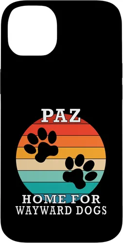 Vista 15 de Paz Home for Wayward Dogs Family Name Case for iPhone 16