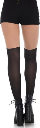 Vista 2 de Leg Avenue Medias transparentes opacas de elastano para mujer