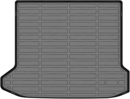 Vista 2 de Auxko Revestimiento de carga para todo tipo de clima, apto para Hyundai IONIQ 5 y 2025 IONIQ 5 N TPE 2022-2024, accesorios de alfombrilla de goma