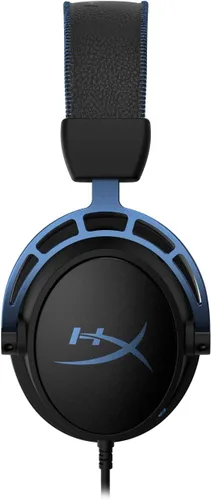 Vista 7 de HyperX Cloud Alpha S - Auriculares para juegos de PC, sonido envolvente 7.1, graves ajustables, controladores de doble cámara, mezclador de chat