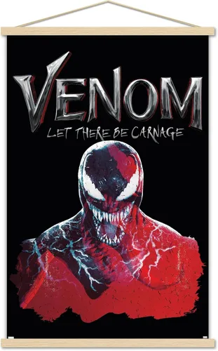 Vista 16 de Trends International Marvel Venom: Let There be Carnage - Póster de pared negro y rojo