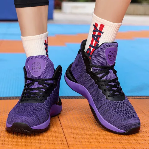 Vista 5 de Beita - Tenis de baloncesto para hombre, transpirables, antideslizantes.