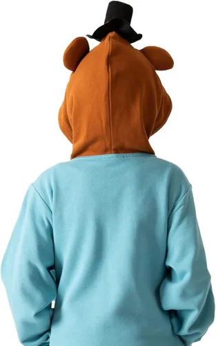 Vista 4 de Five Nights At Freddy's Big Face Freddy - Sudadera con capucha de manga larga para niño