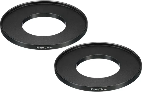 Vista 30 de PATIKIL Anillo elevador de metal de 1.594 in-1.693 in, paquete de 2 anillos adaptadores de filtro de lente de cámara, anillo adaptador de filtro