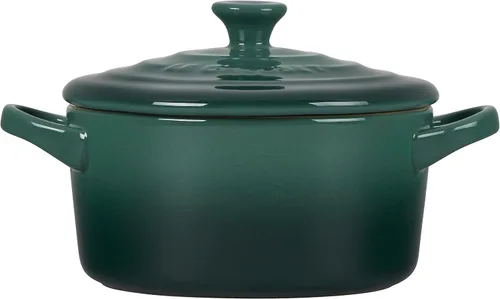 Vista 2 de Le Creuset Gres Mini Redondo Cocotte, 14 onzas., Artichaut