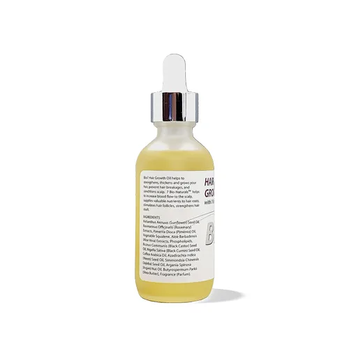 Vista 3 de By Natures Bio 7 Aceite para el Crecimiento del Cabello 2 Oz