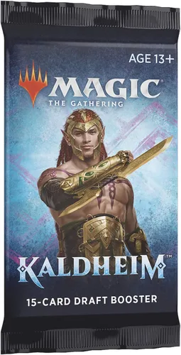 Vista 4 de Magic The Gathering MTG-KHM-BD-EN Kaldheim Draft Booster Pack, Multi