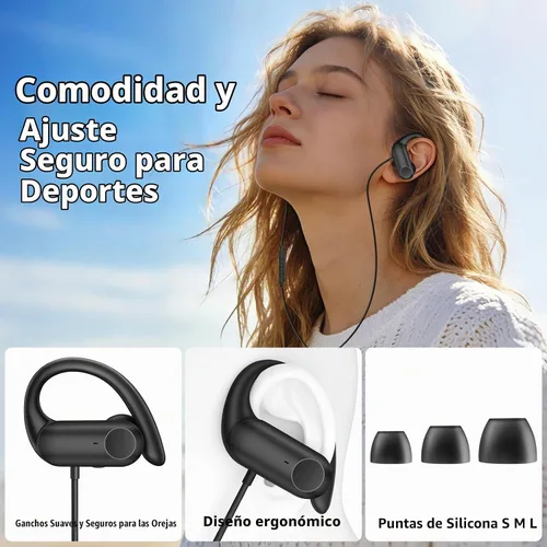 Vista 4 de APETOO Auriculares USB C con micrófono y control de volumen HiFi Stereo