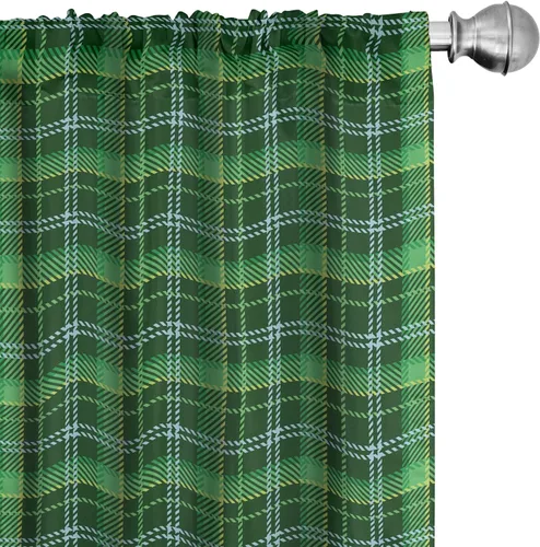 Vista 32 de Lunarable Cortinas con estampado de madera, madera natural rústica con rayas, patrón abstracto ovalado, tema de carpintería, tratamientos