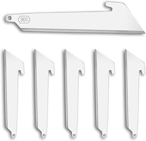 Vista 4 de Outdoor Edge Utilidad de 3" con cuchillas dentadas (6 cuchillas), código de cuchilla de compatibilidad 301