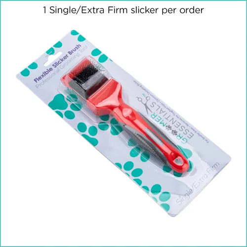 Vista 6 de Groomer Essentials Cepillo flexible deslizante - Individual/Extra Firme