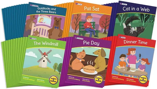 Vista 4 de Junior Learning Set de letras y sonido 2 ficción en caja