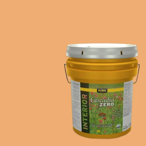 Vista 87 de Rodda Paint CASCADIA ZERO - Pintura plana e imprimación para interiores en uno, cuarto de galón, crema de ballet