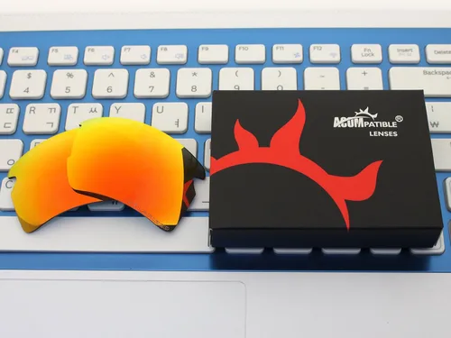Vista 4 de ACOMPATIBLE 4 pares de lentes polarizadas de repuesto para Oakley Flak 2.0 XL OO9188 Pack P7