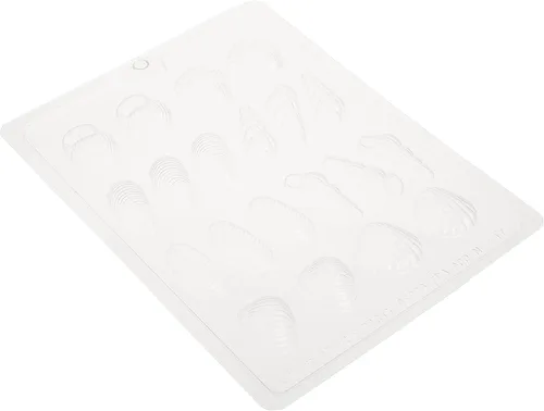 Vista 4 de Cybrtrayd Molde de caramelo de chocolate con cáscaras 3D con instrucciones exclusivas para moldear chocolate con derechos de autor de Cybrtrayd