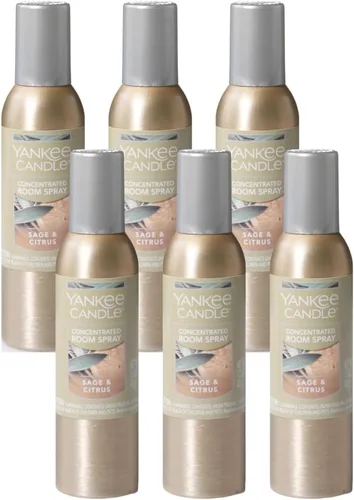 Vista 15 de Yankee Candle Ambientador Concentrado en Aerosol para Habitaciones, Eliminador de Olores para el Hogar, Baño, Manzana y Calabaza, 1.5 Oz