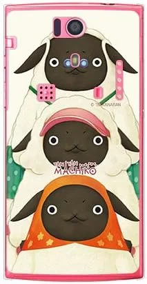 Vista 49 de Yanan Machiko Series Machiko Family Pink (Clear) / for iPhone SE/5s/docomo