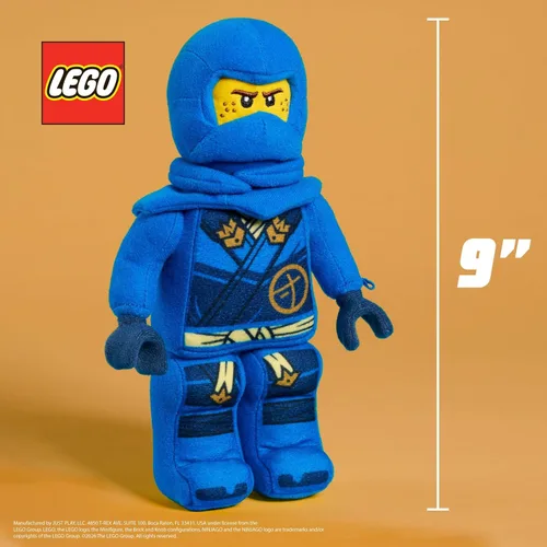 Vista 5 de LEGO NINJAGO Minifigure - Cole de peluche pequeño, suave coleccionable