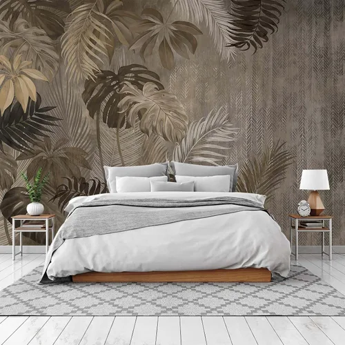 Vista 10 de Mural de pared - Papel pintado 3D de decoración, nubes rosas, 155" x 103" (no autoadhesivo)