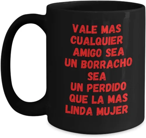 Vista 5 de Cumpleaños Taza de café original taza chistoza presente para amigos Blanco