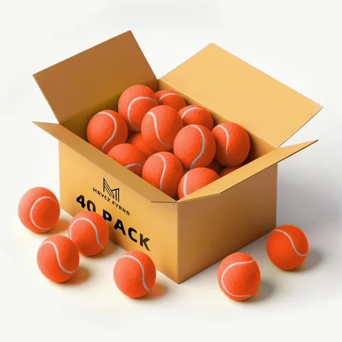 Vista 15 de 30/40 Pack Training Tennis Balls, Pet Dog Playing Balls, Practice Tennis Balls with Mesh Bag for Transport and Beginner Training