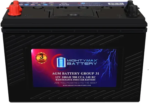 Vista 19 de Mighty Max Battery MM-AUX12 Batería Auxiliar 12 V 12 Ah, 20 RC, 200 CCA Batería AGM recargable para auto