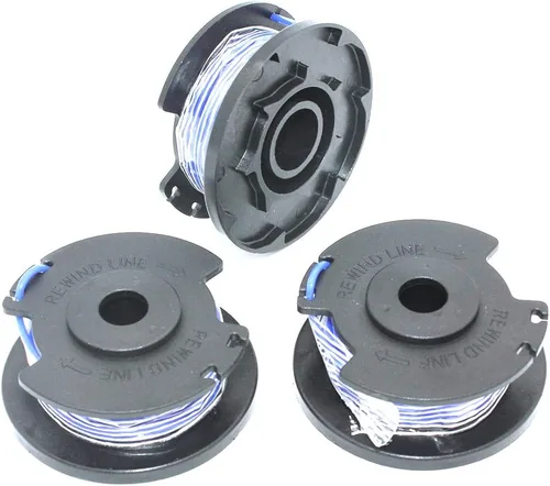 Vista 4 de 3PK carrete con línea para Ryobi Trimmer Edger P2002 RY24021 RY40200 P2003 RY24200 P2004 P2005 RY40021 P2006 P2200 P2006A P2000 Craftsman 31550