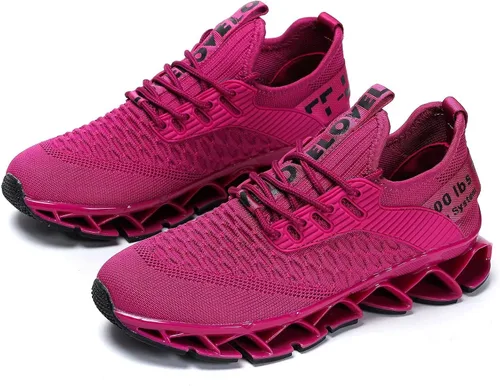 Vista 4 de Vooncosir - Zapatos de correr para mujer, cómodos, a la moda, antideslizantes, para el trabajo, zapato deportivo para caminar, zapatos atléticos