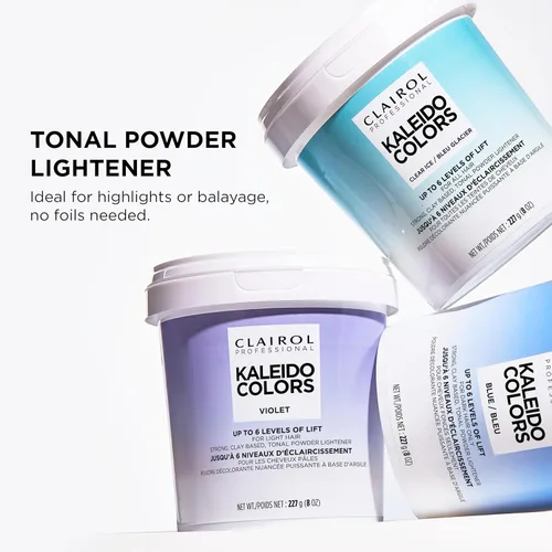 Vista 7 de Clairol Professional Kaleidocolors Powder Lightener for Hair Highlights, Lightening, and Toning