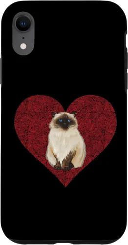 Vista 8 de Funda para iPhone 14 Himalaya Día de San Valentín Cat Love