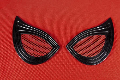 Vista 17 de kits de ojos diy lentes de máscara Raimi Cosplay para Spider-Man