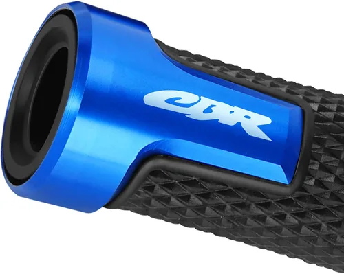Vista 3 de Empuñaduras de motocicleta 7/8 "0.866 in Universal antideslizante manillar Grips para Honda CBR 600RR F4 F4I CBR 1000RR 954RR 929RR 900RR