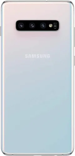 Vista 8 de Samsung Galaxy S10 + Plus 128 GB + 8 GB RAM SM-G975F/DS doble SIM, 6.4" LTE desbloqueado de fábrica, smartphone, modelo internacional (blanco prisma)